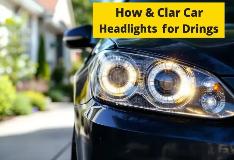 Astuce de grand-mère pour nettoyer les phares de voiture : 5 méthodes efficaces